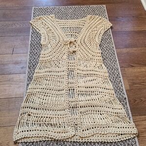Bohemian Crochet Cover Up One Size